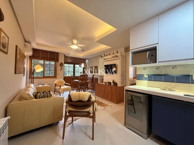 Apartamento com 1 dormitório à venda, 49 m² - Planalto - Gramado/RS