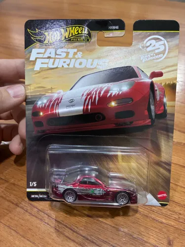 Hot Wheels Velozes e Furiosos 1995 Mazda RX-7 (CHASE)