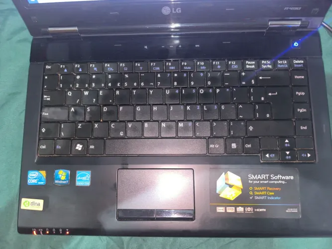Notebook LG R490 - Intel Core i3 / 4GB RAM / 500GB HD<br>