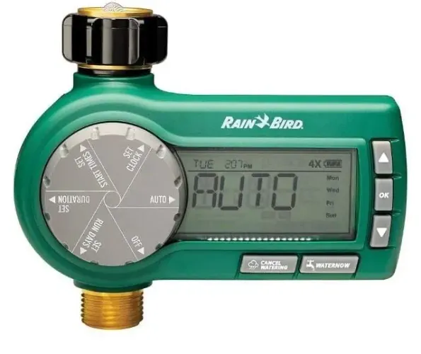 Temporizador/controlador digital premium profissional para mangueira, uma zona/estacao