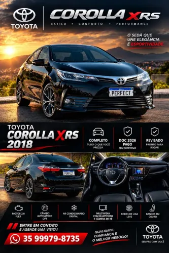 Toyota Corolla XRS 2.0 Flex 16V Aut. 2018