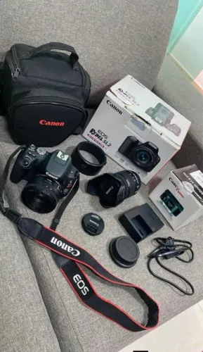 Canon sl2 kit 18-55mm+ 50mm