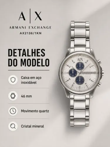 Relógio Armani Exchange - AX2136