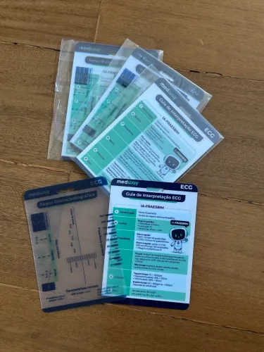 2 Cards de ECG Medway novos