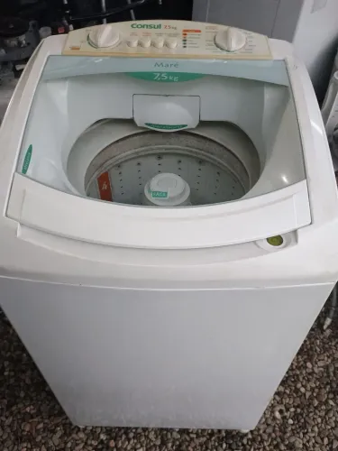 VENDO MAQ DE LAVAR 7,5 KG CONSUL MARÉ FUNCIONANDO OK MARCAS DE USO