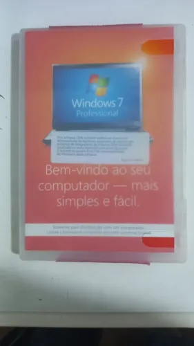 Windows 7 original lacrado e Office 2013 aberto - Escelente estado