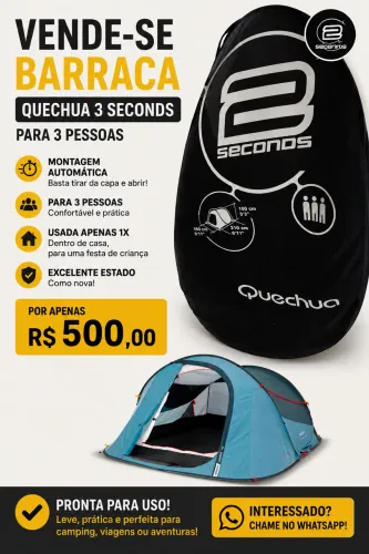 Barraca Quechua 2 seconds