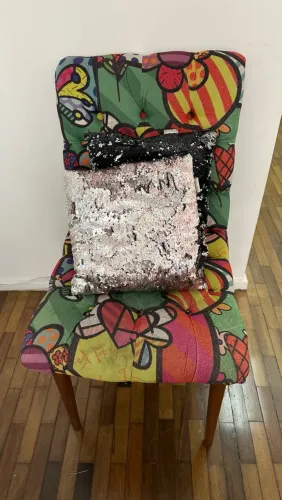 Poltrona mais almofadas