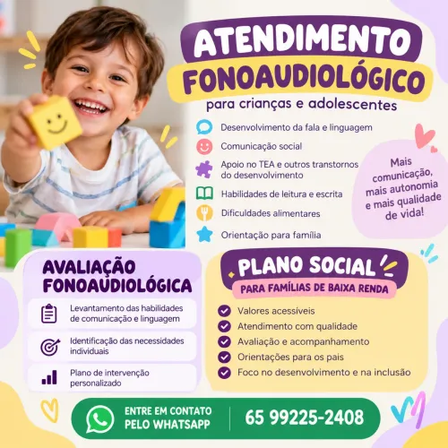 Avaliação fonoaudiólogica