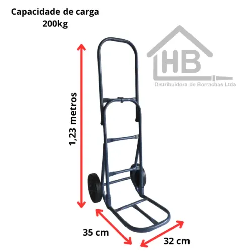 Carrinho de Carga dobrável - 200kg