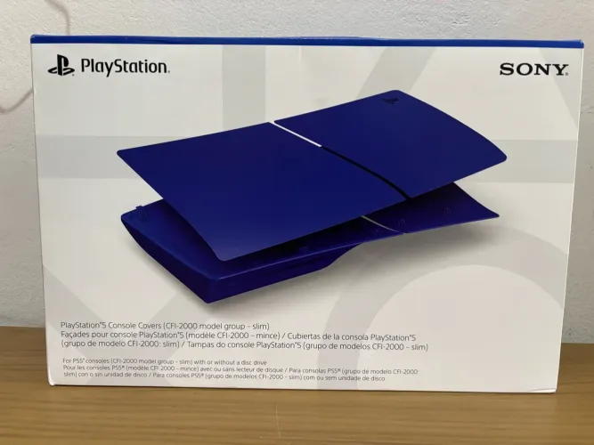 Faceplate ps5 slim cobalt blue NOVA