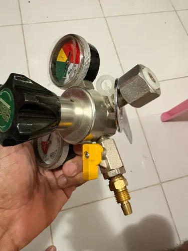 Válvula de CO2 para aquário ou chopeira