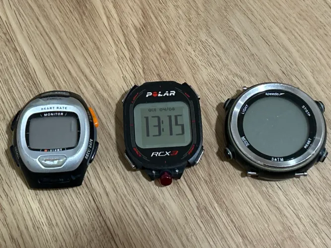 Relógios Polar, Speedo e Timex Sem pulseiras 