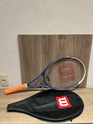 raquete wilson advantage soft shock system titanium overgrip novo Raqueteira - Cambuí