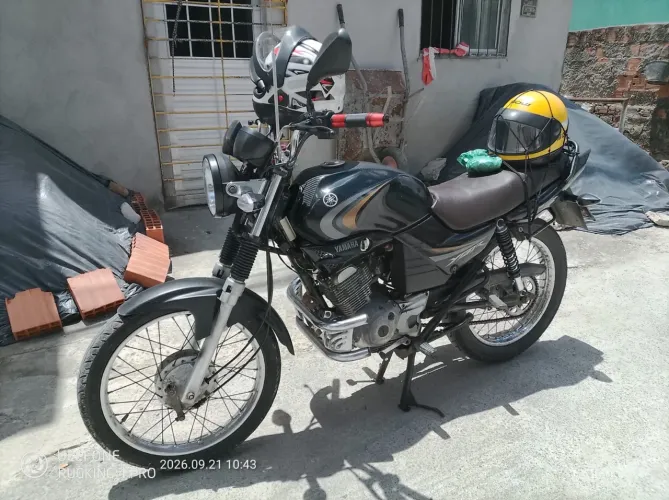 Yamaha ybr nova de verdade