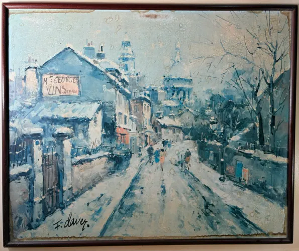 Quadro de parede (Medidas: 52cm comprimento x 43cm altura)