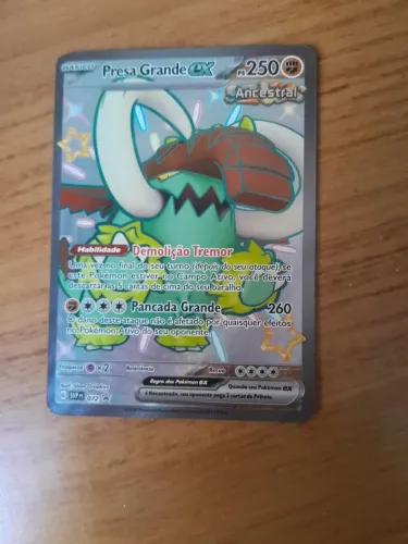 Carta Pokémon Presa Grande Ex