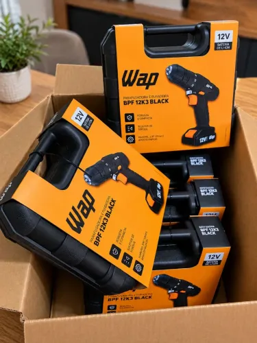 ? Parafusadeira e Furadeira WAP 12V + Maleta | NOVA E LACRADA | R$ 169,90