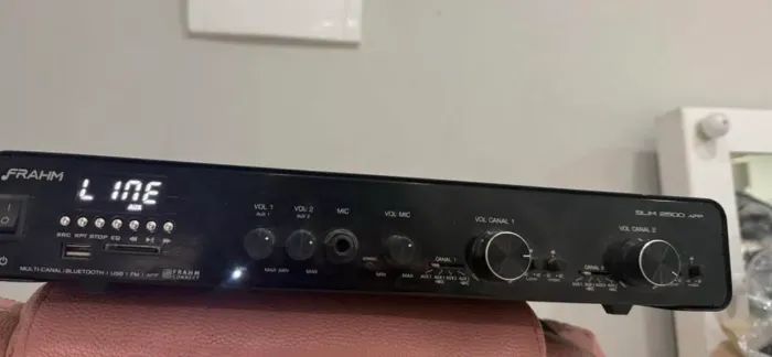 Amplificador Receiver Frahm Slim 2500 App G2 Usb Bluetooth 110v/220v (bivolt)