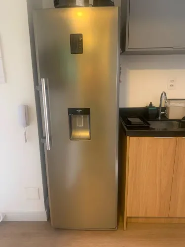 Geladeira Refrigerador Twin 344L Inox - Design Moderno - Excelente Estado