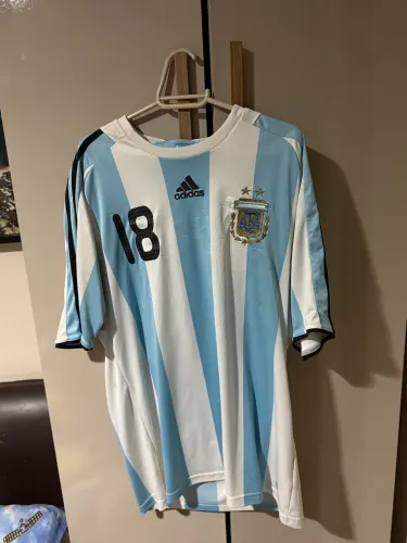 CAMISA MESSI 2008 L FABRICADO NA ARGENTINA