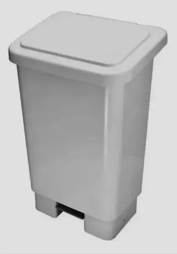 LIXEIRA PADRÃO ANVISA 200 LITROS - BRANCAS COM PEDAL
