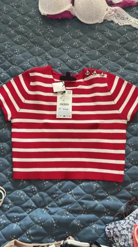 Blusa Zara Original Nova com Etiqueta - Tam P