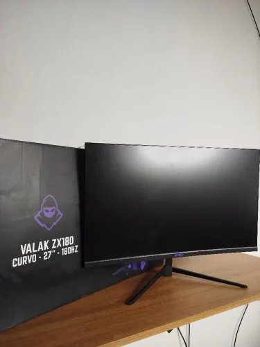 Monitor Gamer Mancer Valak Zx180, 27 Pol, Va, Curvo, Fhd 1ms