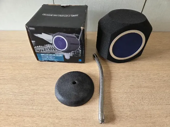 Pedestal maleável base mesa para microfone