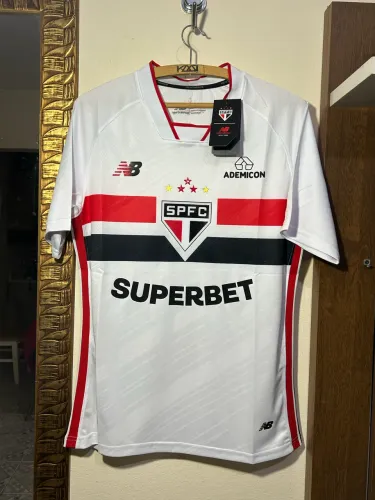 Camisa Versão Jogador Do São Paulo 2026 Branca