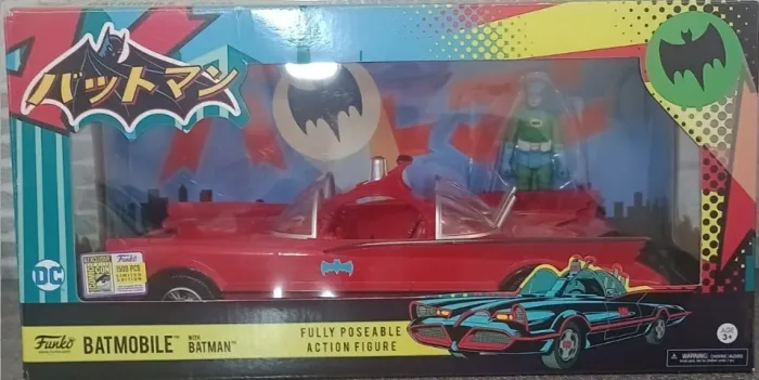 Batmovel 1966 da Funko - Edição Limitada (vermelho)