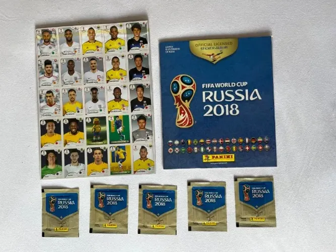 Vendo kit completo Panini Copa do Mundo Rússia 2018