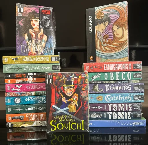 Coleção Mangás Junji Ito (Não vendo separado)