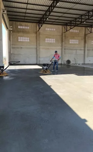Concreto polido usinado