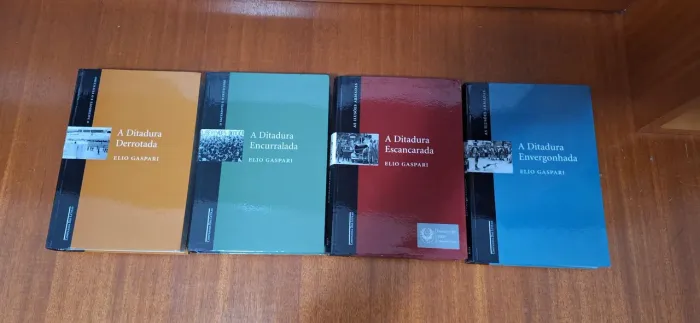 Livros A Ditadura Envergonhada, Escancarada, Derrotada e Encurralada - Elio Gaspari
