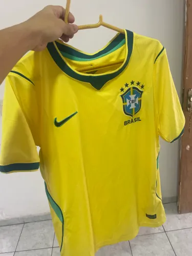 Camisa de time Brasil bordado