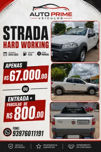 Fiat Strada Working 1.4 MPI Fire Flex 8V CD 2016