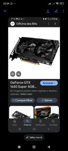 GTX 1650 4gb super 