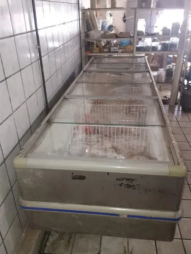 Freezer porta de vidro