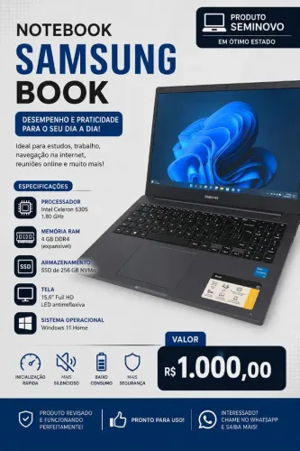 Notebook Samsung 