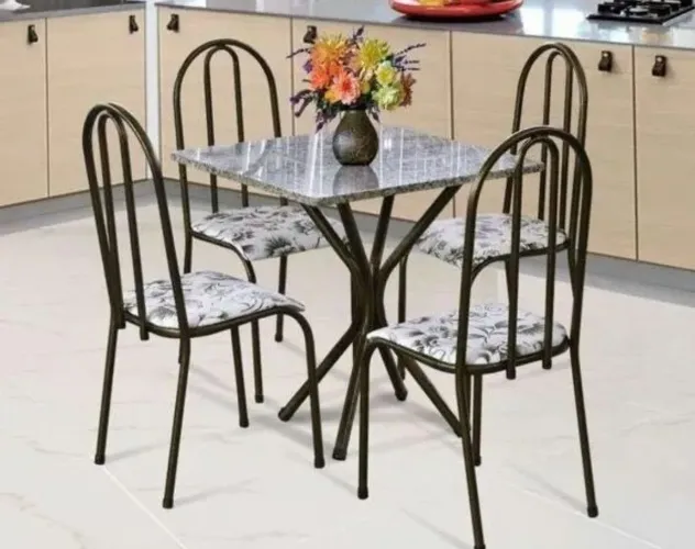 Mesa Bianca 4 Cadeiras! Pronta Entrega!