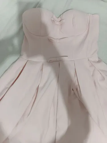 Vestido rosa claro usado apenas 1x