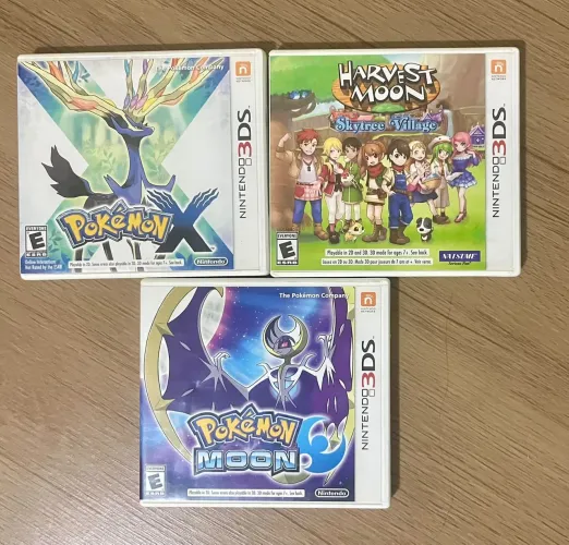 LOTE jogos 3DS originais