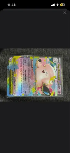Carta Pokémon.  Rara