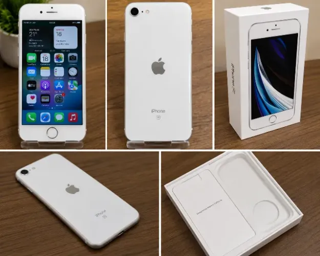 iPhone SE 2ª Geração - 128 GB, Impecável, Caixa Original e Tudo Funcionando