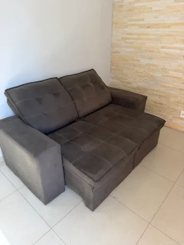 Sofá 1,90m retrátil e reclinável