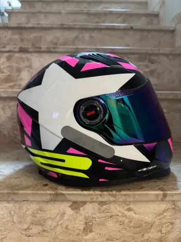 Capacete Ls2 Star Rosa n 56