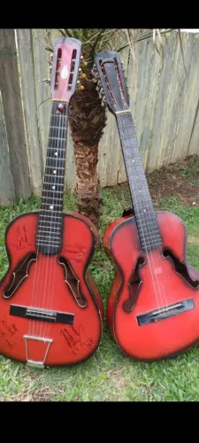 Violão e viola altografado