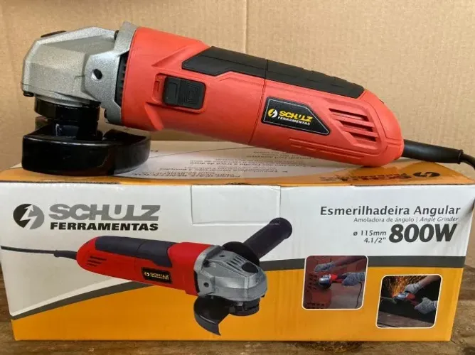  Esmerilhadeira Angular Schulz 800W Nova 