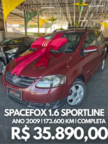 Volkswagen Spacefox Sportline/highline 1.6 T.flex 2009